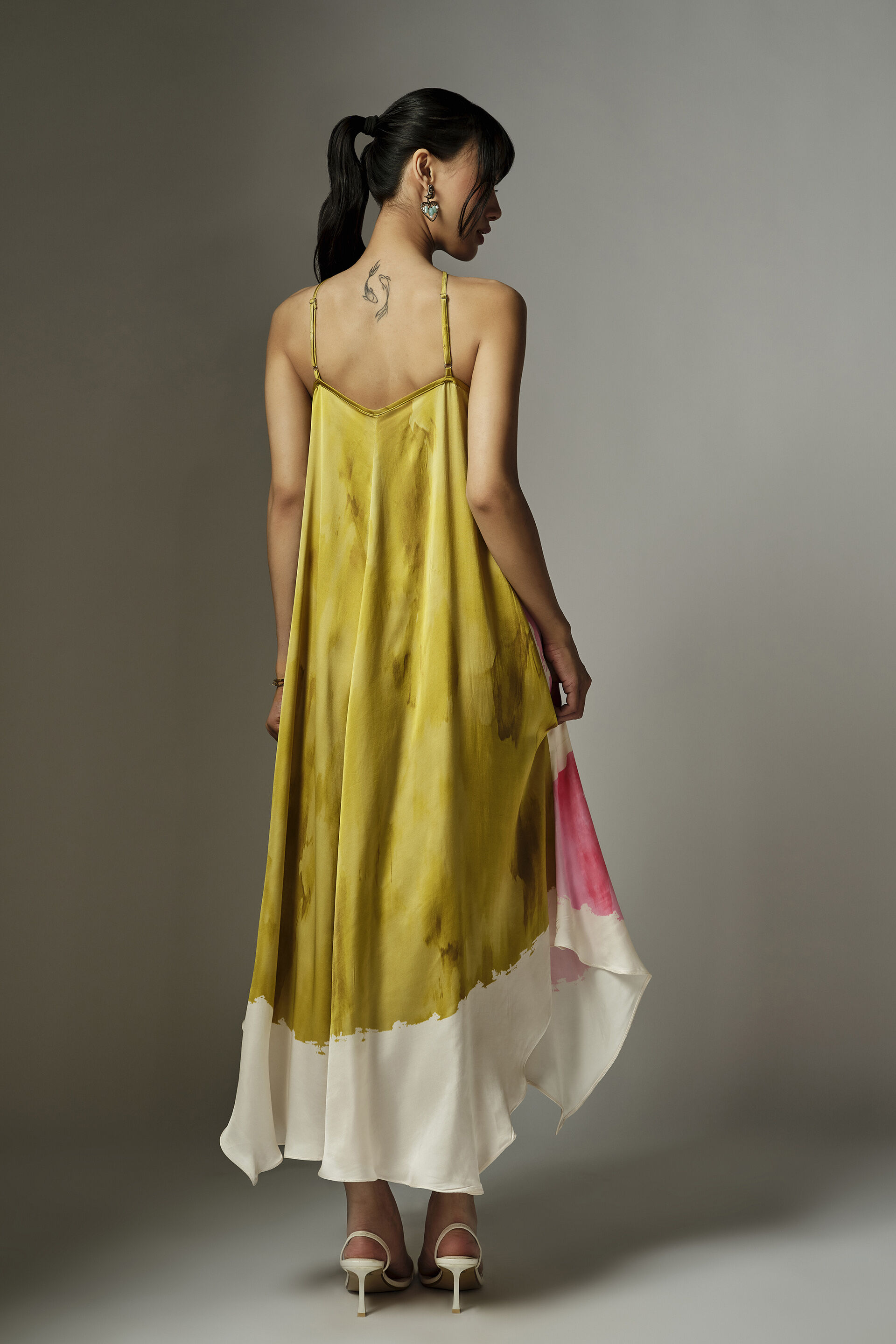 Effie Modal Dress, Green, image 6